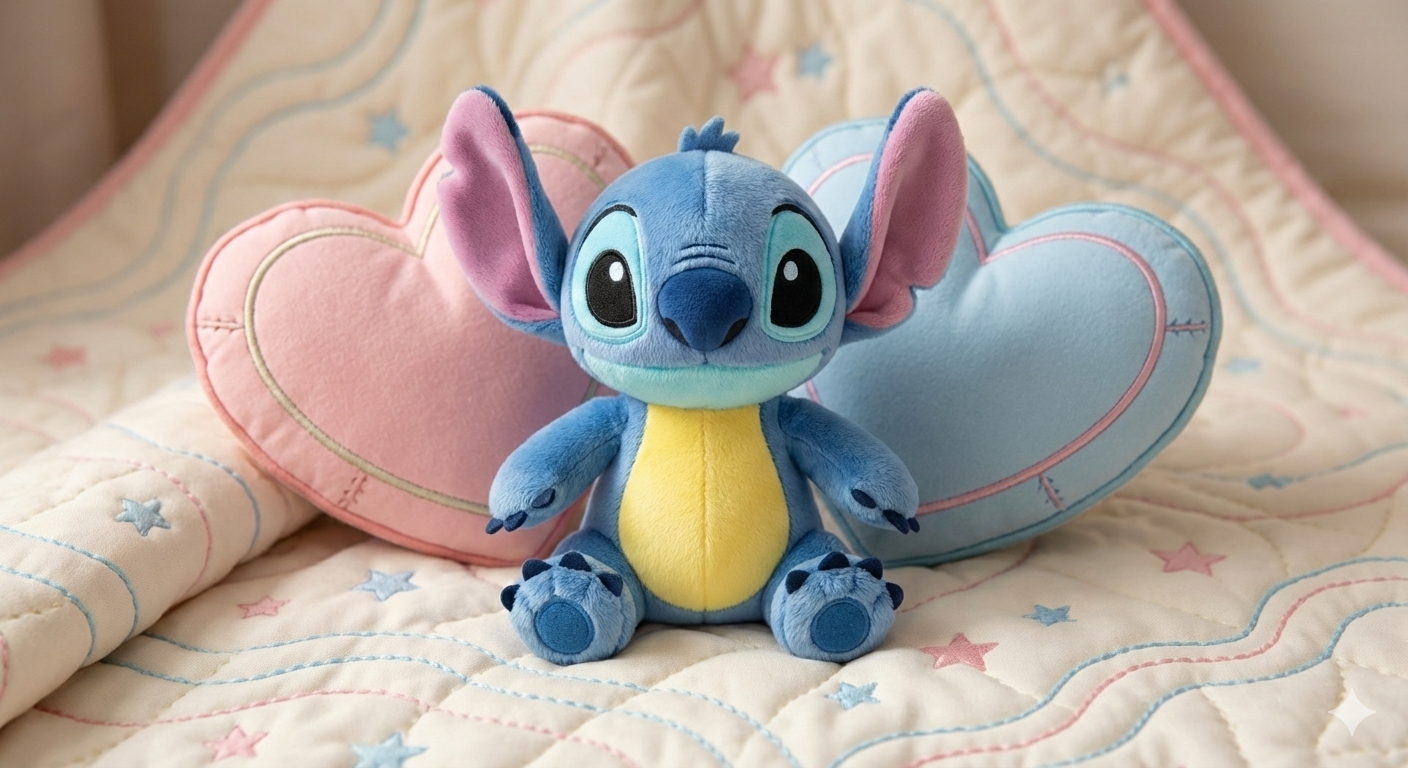 Stitch do tulenia | Niebieski & Różowy